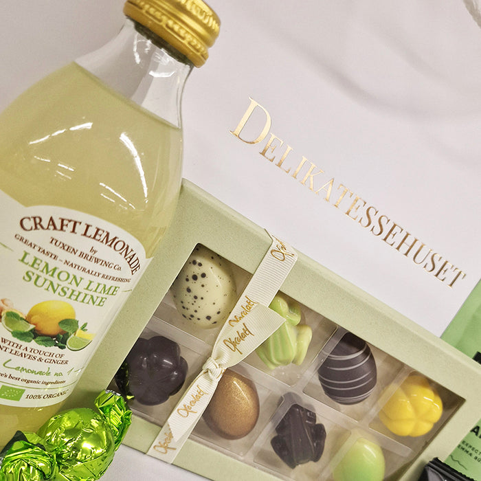 Fin grøn påske gavepose