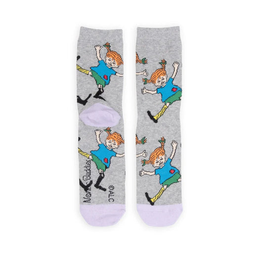 Strømper med Pippi Langstrømpe 