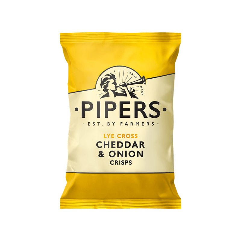Chips med cheddar & onion