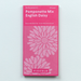 Frøpose med engelsk tusindfryd Pomponette Mix fra Piccolo Seeds – dobbelte blomster i rødt, pink og hvidt