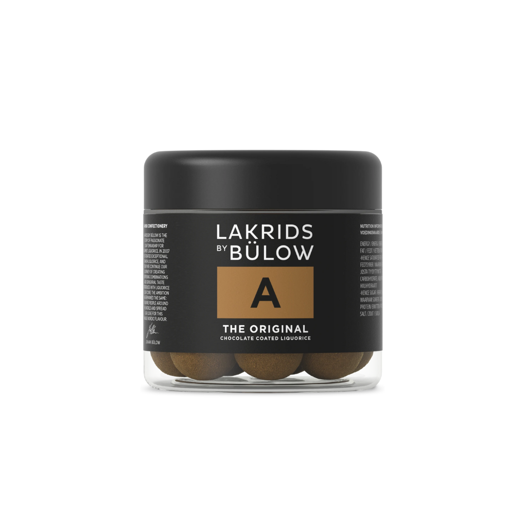 Lakrids by Bülow, A mini. Lakrids med chokolade