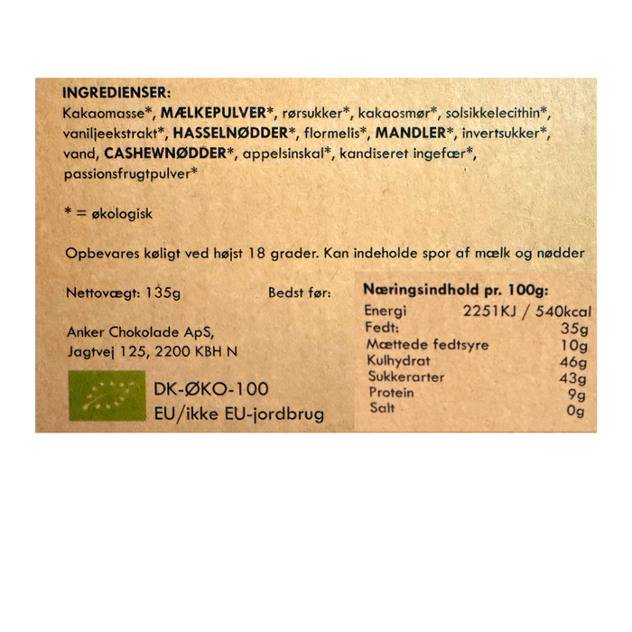 Ankers Brød - Mørk Chokolade