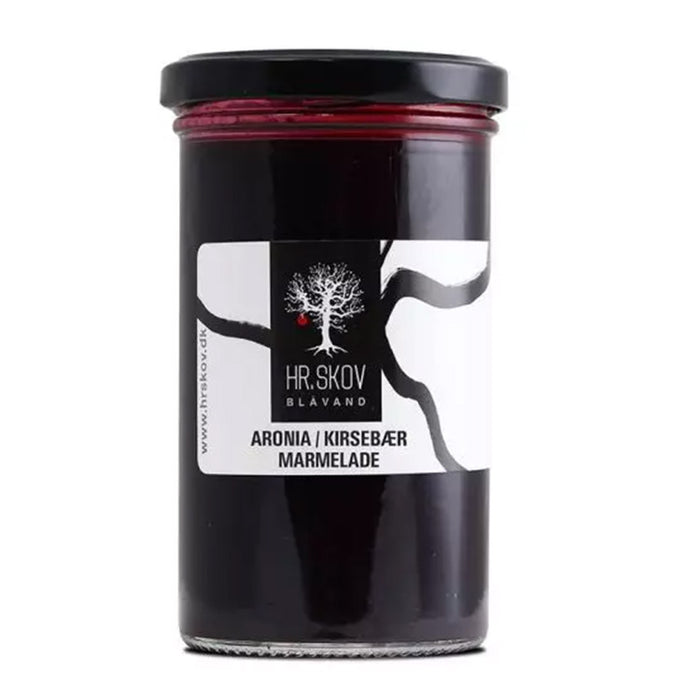 Lækker marmelade med aronia og kirsebær