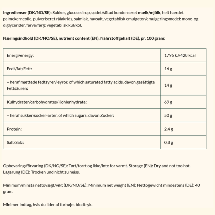 Bagsværd Lakrids 'Classic Mini'