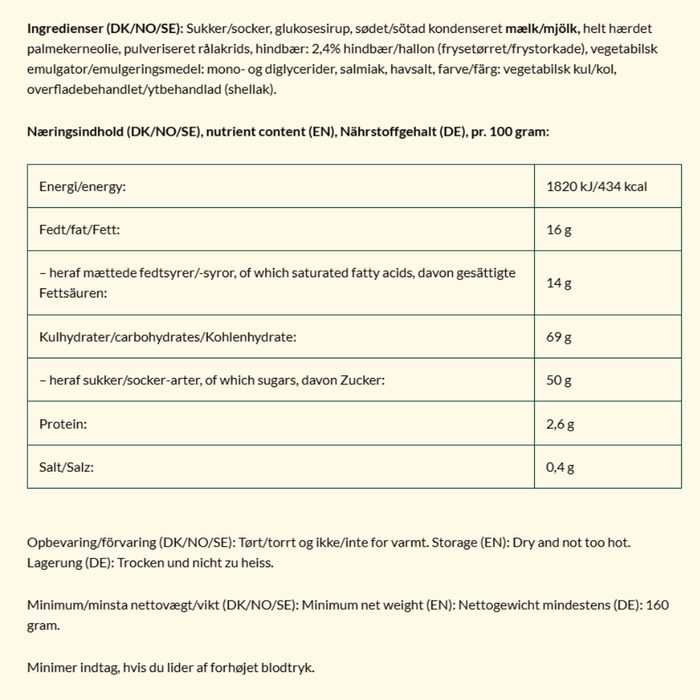 Bagsværd Lakrids 'Hindbær'