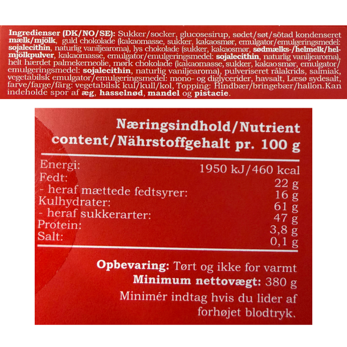 Hjerte gaveæske - Bagsværd Lakrids