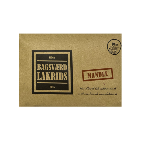 Lækker Bagsværd lakrids med mandel