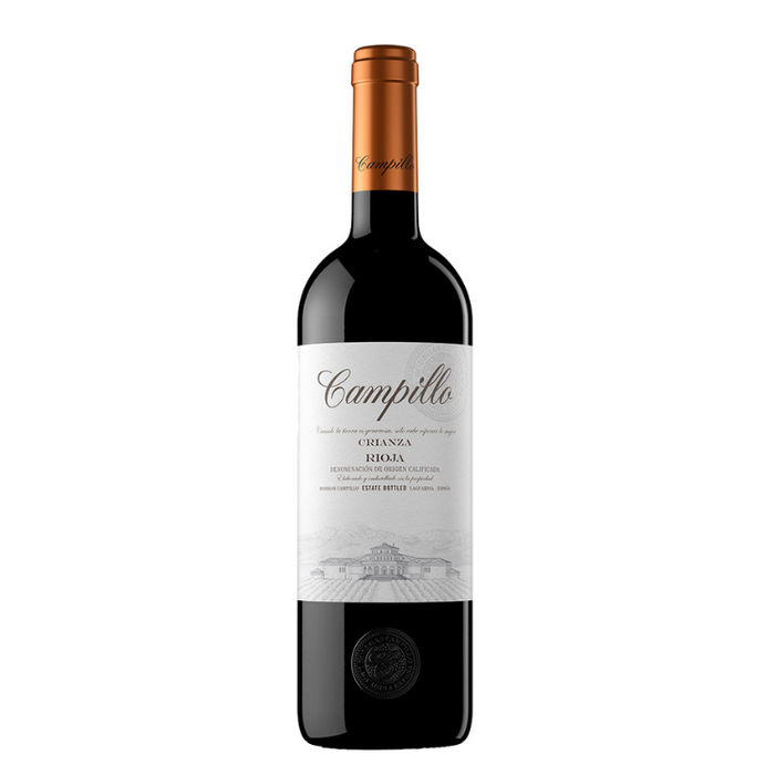 Rødvin, Bodegas Campillo - Crianza (Spanien)