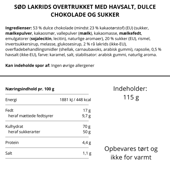 Lakrids by Bülow Ægg - Crispy Caramel