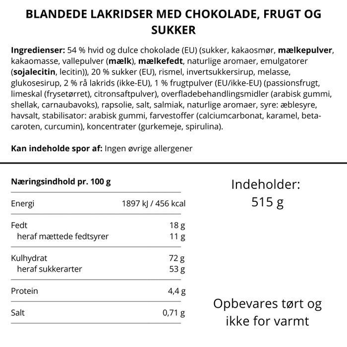 Lakrids by Bülow - Stor MIXED ÆGG