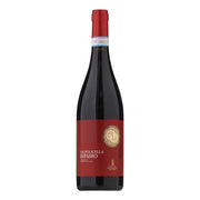 Flaske med Valpolicella Ripasso rødvin fra Cantina Castelnuovo del Garda i Italien.