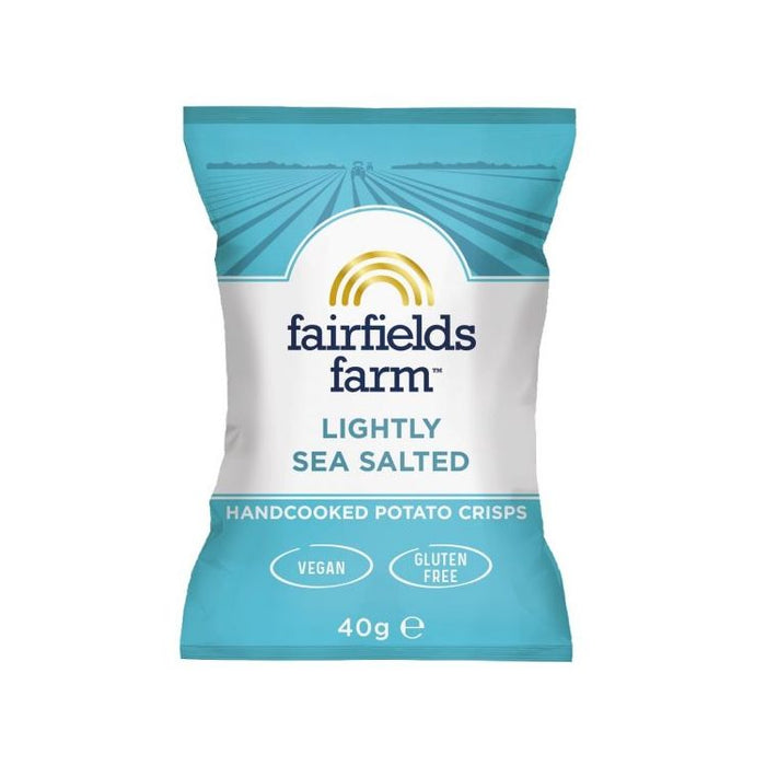 Chips med havsalt, fairfields farm