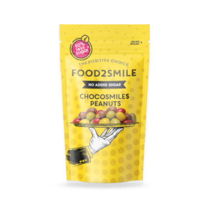 Chocosmiles Peanuts - Uden tilsat sukker