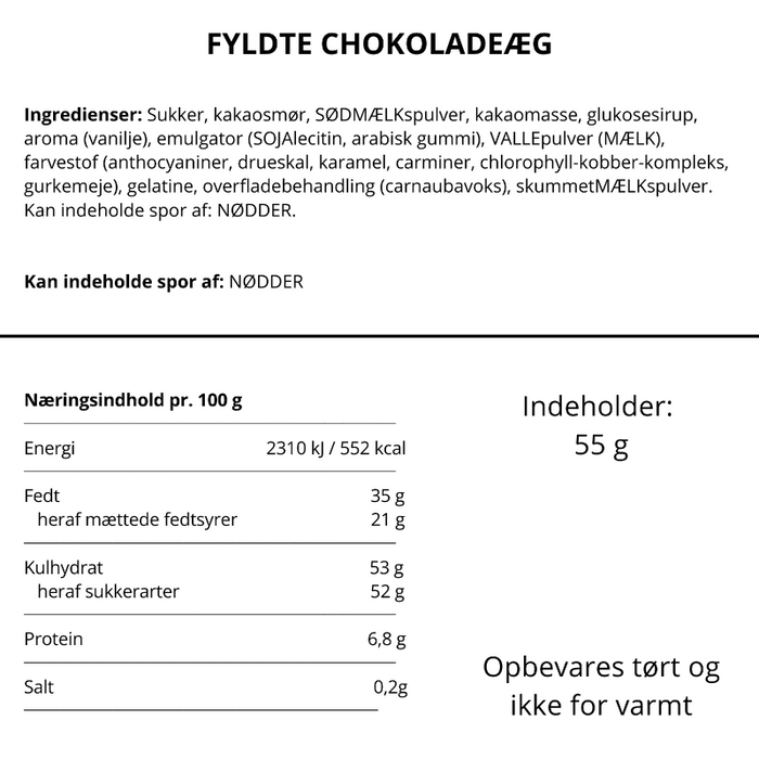 Påske Chokoladeplade - Cocoture