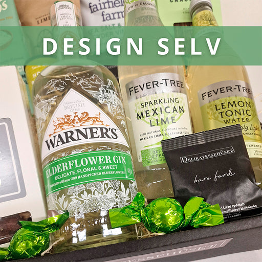 Design selv den perfekte Gin og tonic gavekurv
