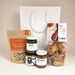 Tapas gavepose med spread, pesto og salte snacks
