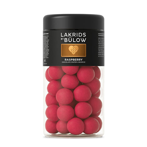 Lakrids by Bülow Golden Raspberry Regular. Stor bøtte Gold lakrids'