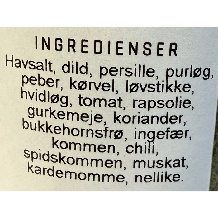 Kryddersmør - krydderiblanding