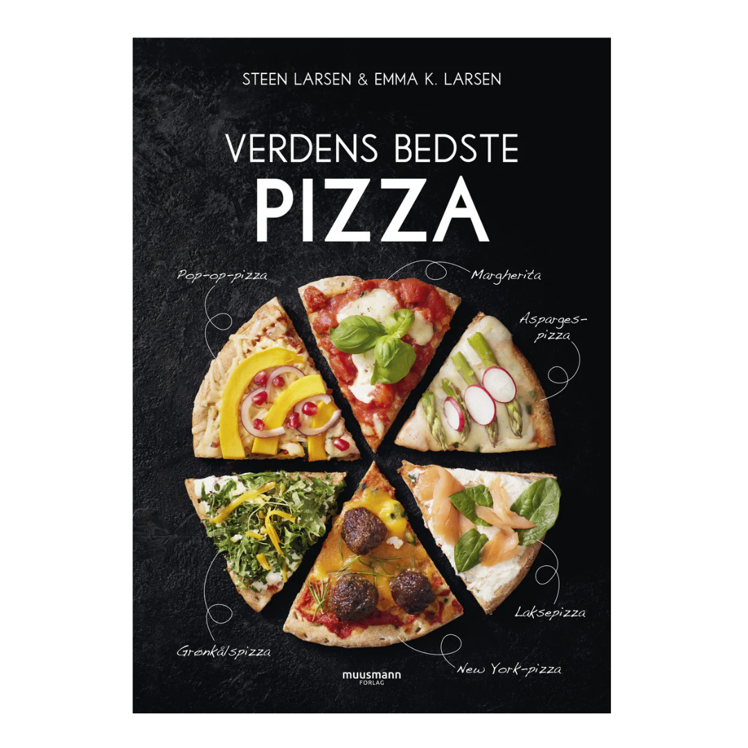Valentinsgave til ham - Bog 'Verdens bedste pizza' - inkl. gaveindpakning