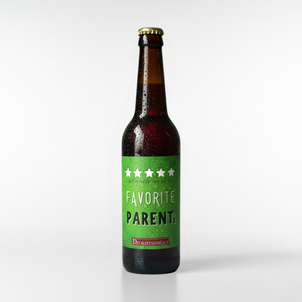 Specialøl med motiv, perfekt til Fars dag - definitely one of my favorite parents