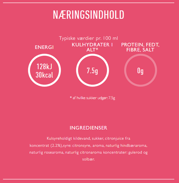 Fever-Tree Rose and Raspberry Lemonade 500 ml