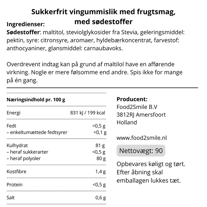 Verry Berry - Sukkerfri Slik