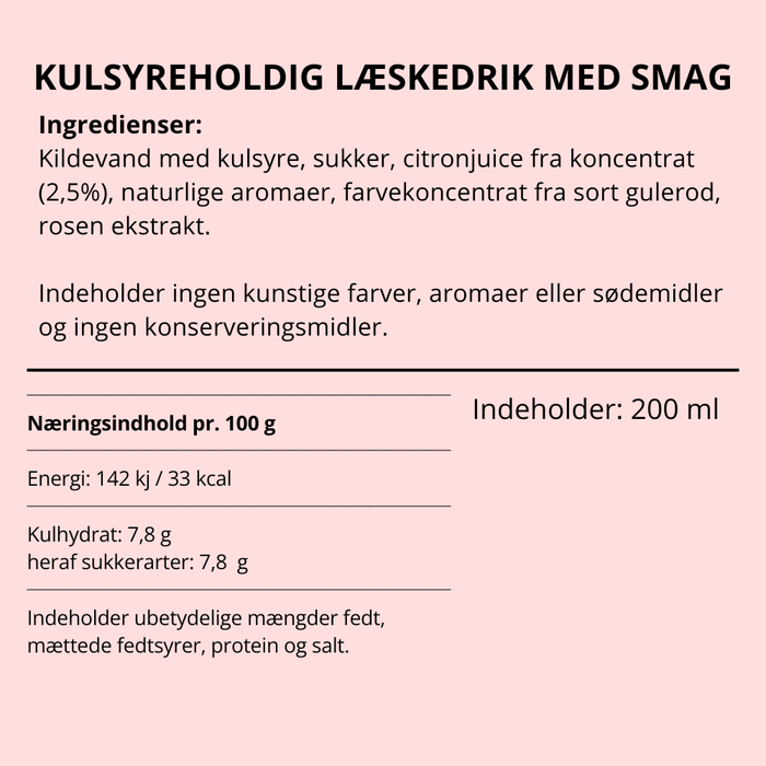 Rose Lemonade, Franklin & Sons