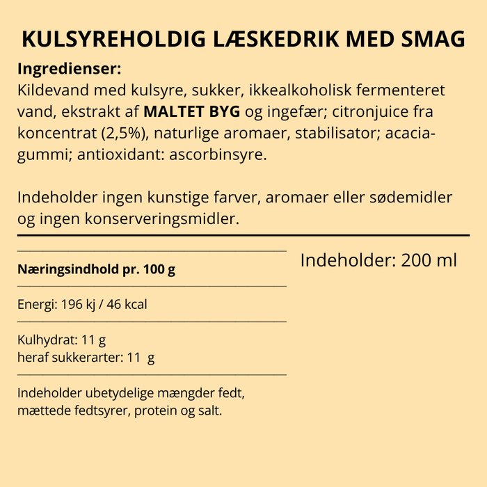 Tonicvand, Ginger Beer, Franklin & Sons