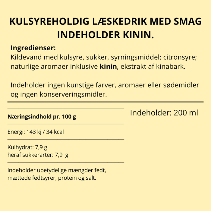 Tonicvand, Indian Tonic, Franklin & Sons