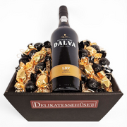 Julekurv med portvin og chokolade