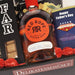 Gavekurv med Red Rope Vanilla Spiced Rum Liquor. Perfekt gave til Fars dag.