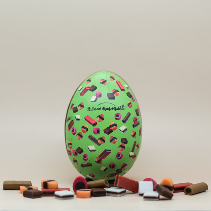 Påskeæg fra Hattesen Konfektfabrik