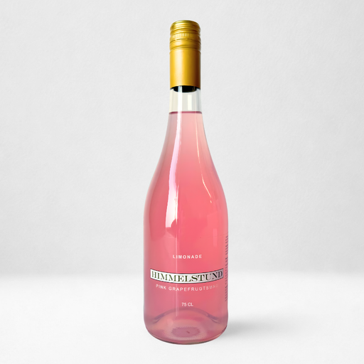 Forfriskende limonade med smag af pink grapefrugt fra Himmelstund. Køb online hos Delikatessehuset