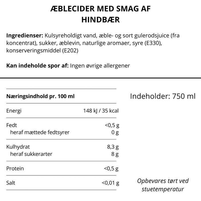 Cider, Hindbær - Himmelstund