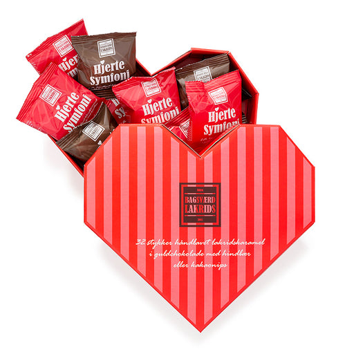 Hjerte chokolade - Delikatessehuset