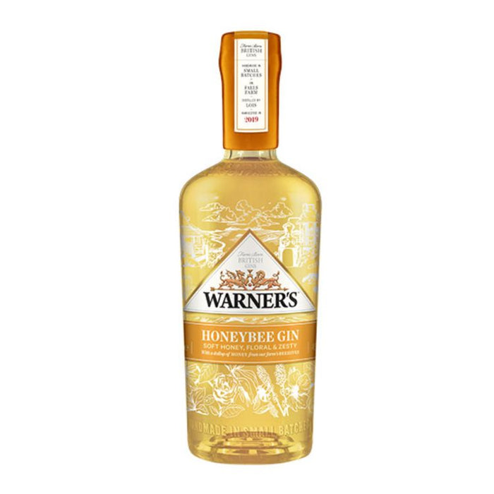 Warner's honey bee gin med honning
