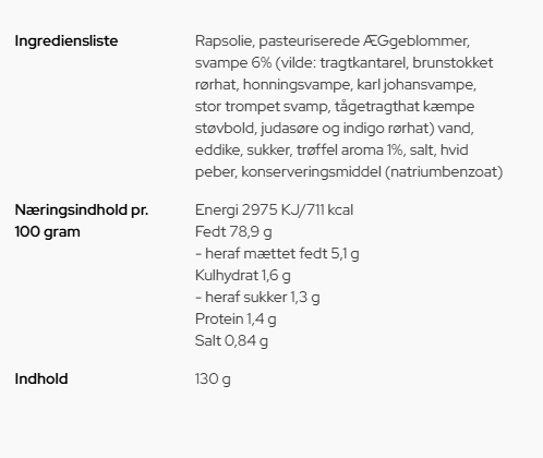 Trøffelcreme med vilde svampe - Hr. Skov