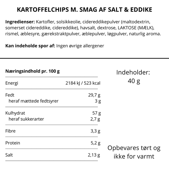 Chips - Salt and vinegar