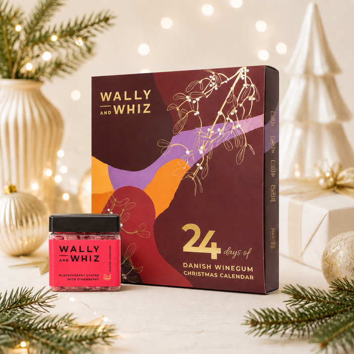 Vingummi Julekalender Rød 2026 - Wally & Whiz