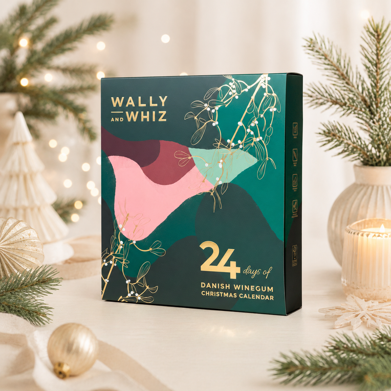 Vingummi Julekalender Grøn 2026 - Wally & Whiz