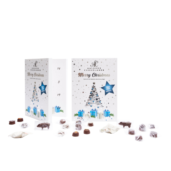 Julekalender uden tilsat sukker fra Aalborg Chokoladen