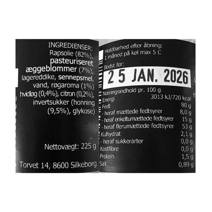 Mayo m. citron, røg og hvidløg - KUDSK