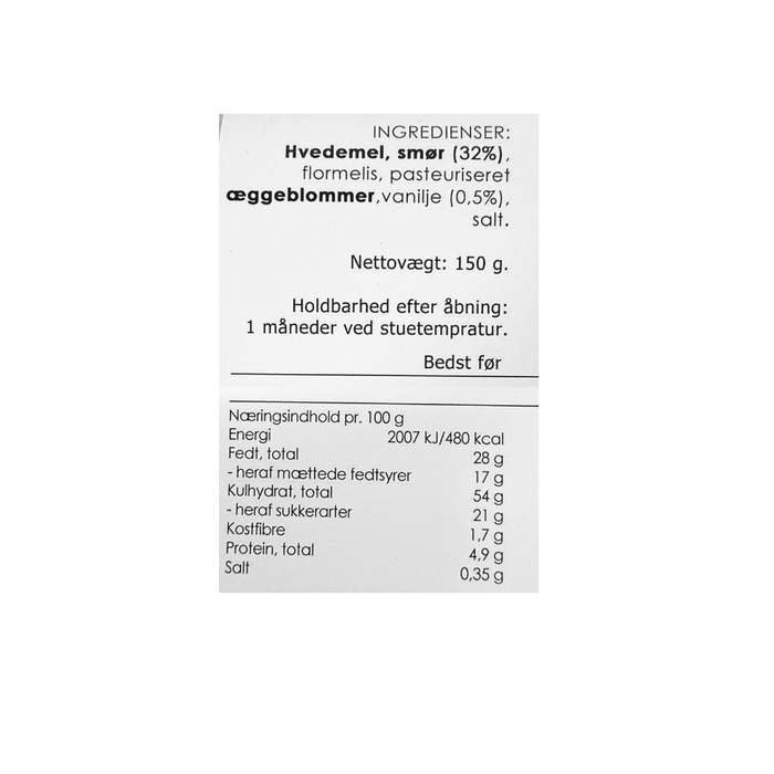 Vaniljekranse - KUDSK, 150 g.