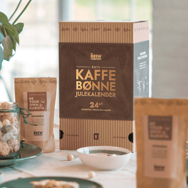 Kaffe julekalender - hele bønner 2026 | The Brew Company