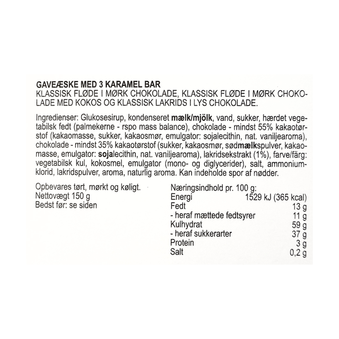 Karamel Kompagniet - Karamelbar gaveæske