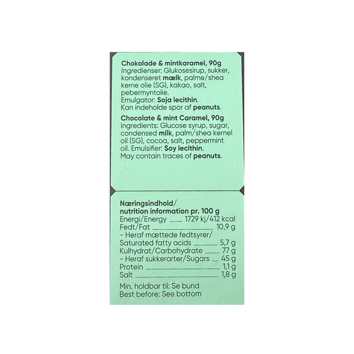 Choko-mint karameller