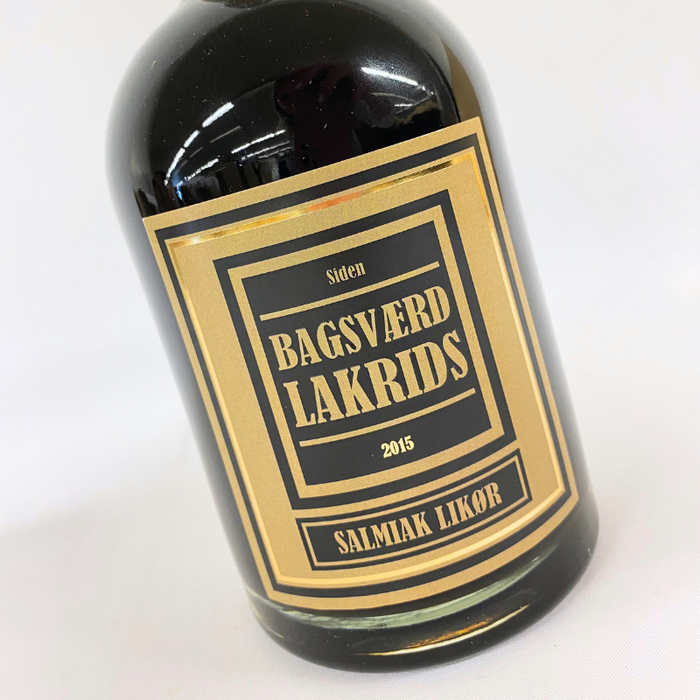 Lakridslikør med salmiak fra Bagsværd Lakrids