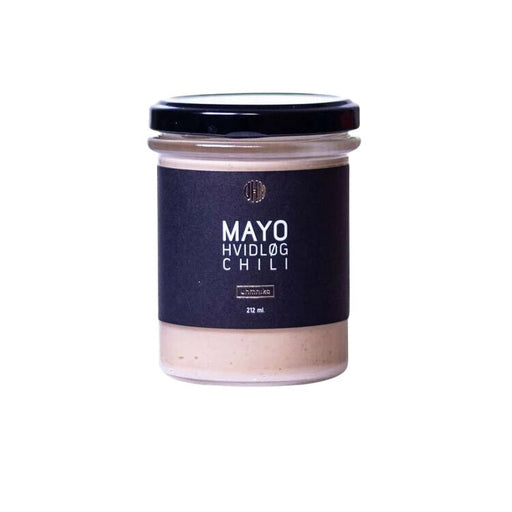 Mayonnaise m. hvidløg og chili | Køb online hos Delikatessehuset