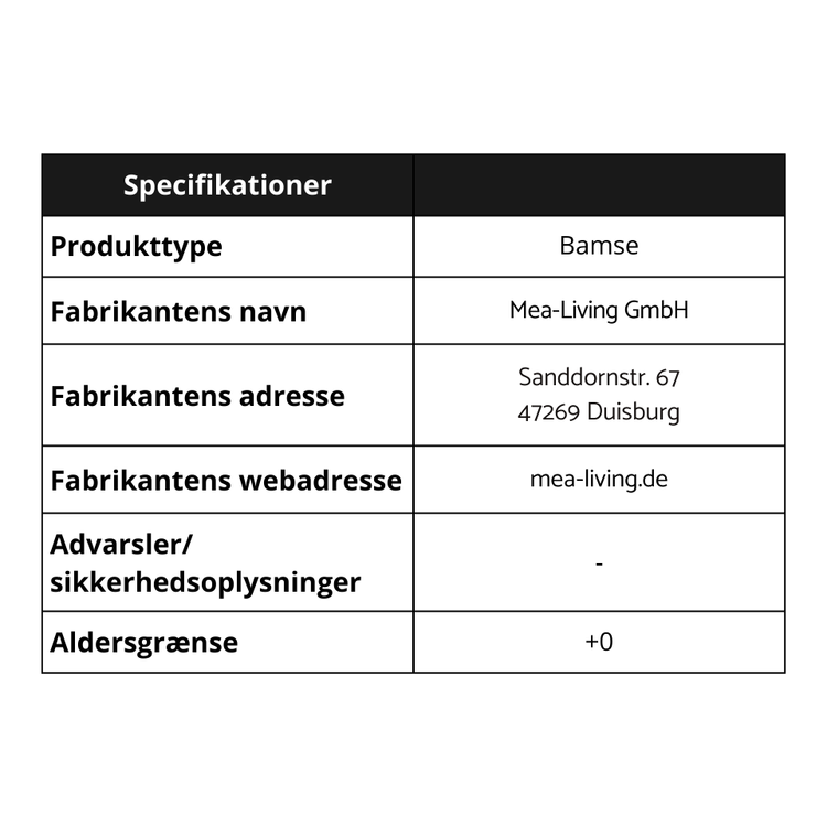 Kanin Bamse Hedda - Mea-Living