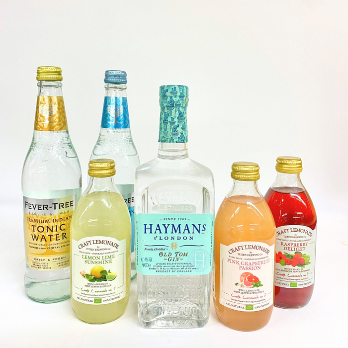 Drinkpakke - Mix 'n' Match m. Gin, Lemonade & Tonic